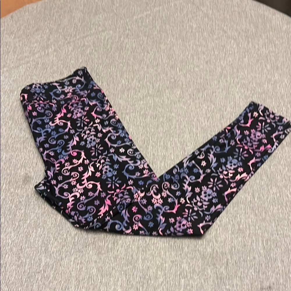 LuLaRoe Floral Patterned Leggings